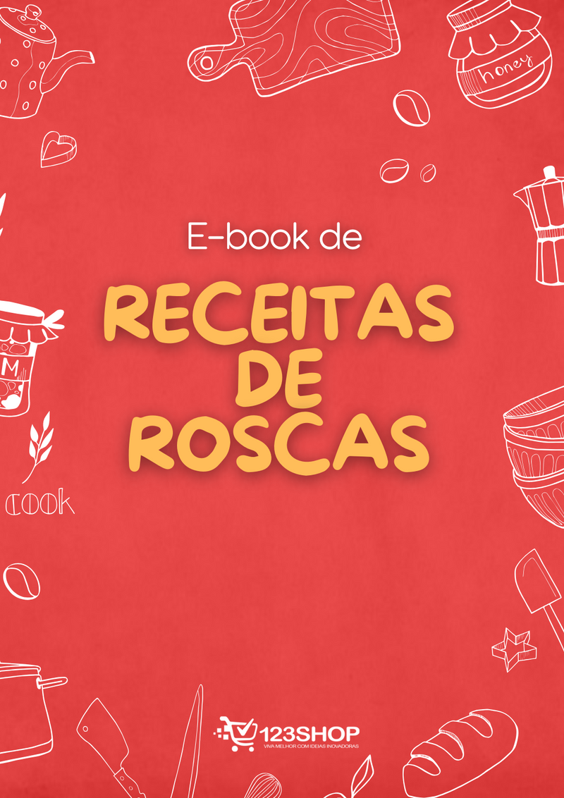 Ebook de Receitas De Roscas | loja123shop