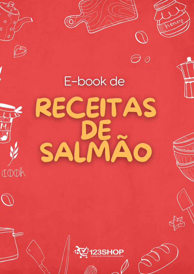 Ebook de Receitas De Salmão | loja123shop