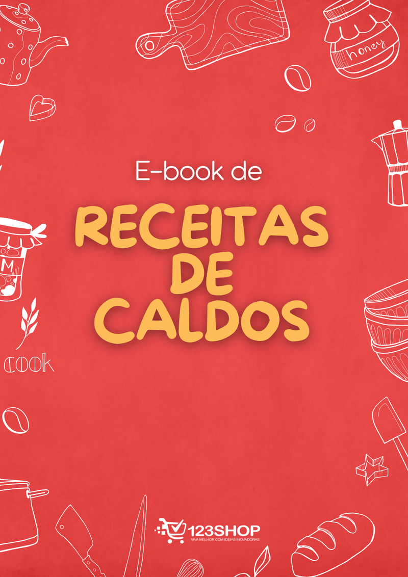 Ebook de Receitas De Caldos | loja123shop