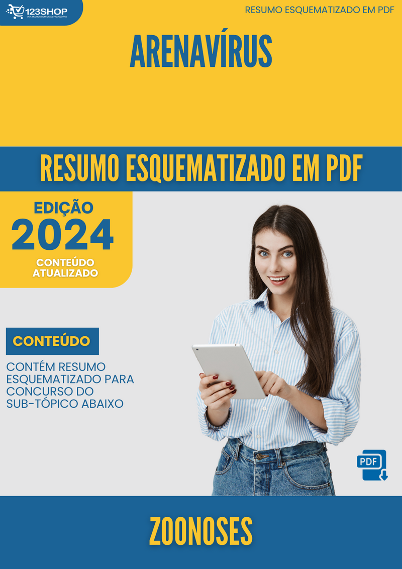 Resumo Esquematizado de Zoonoses Sobre Arenavírus para Concursos | loja123shop