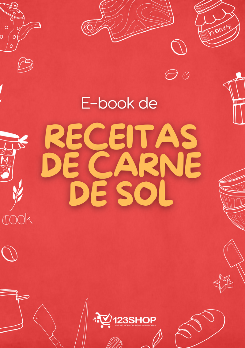 Ebook de Receitas De Carne De Sol | loja123shop