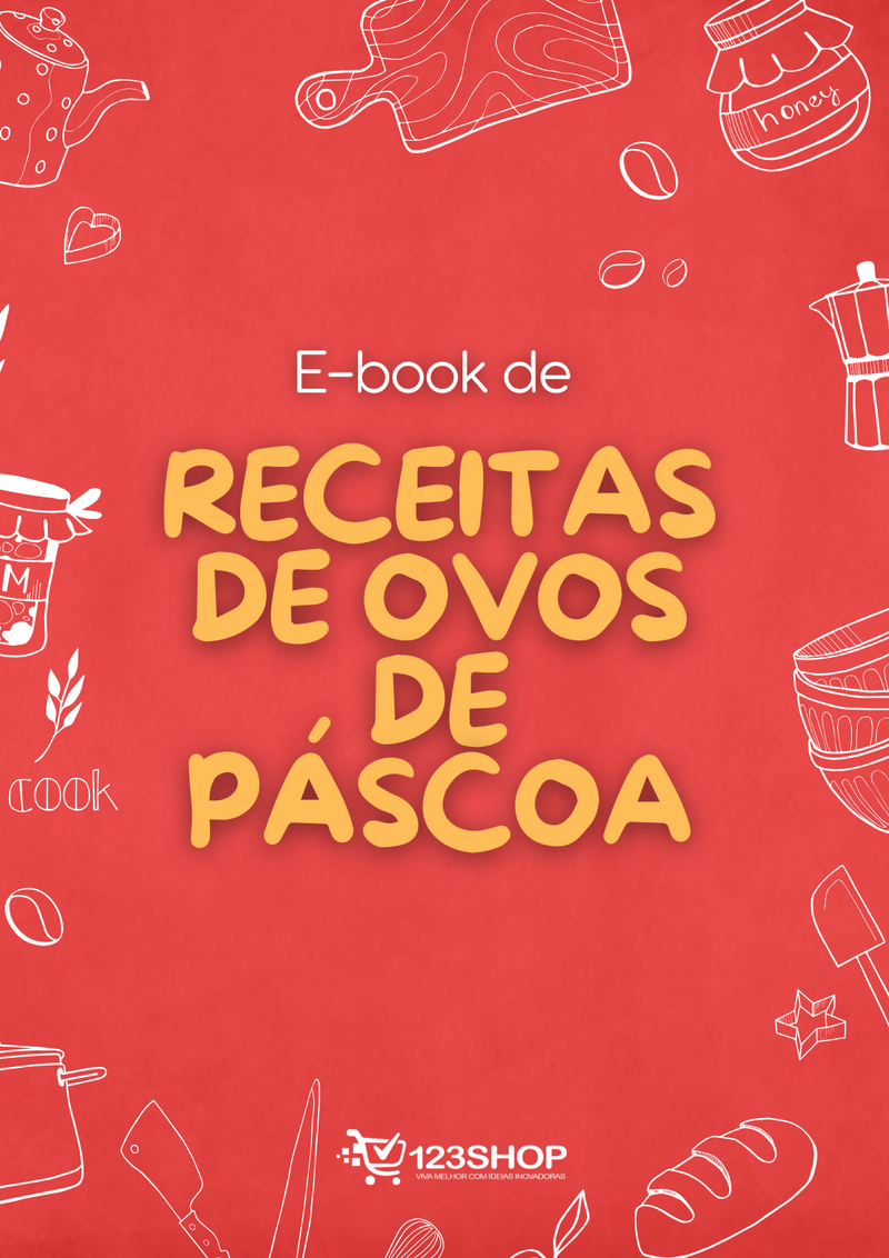 Ebook de Receitas De Ovos De Páscoa | loja123shop