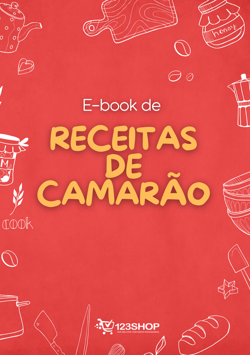 Ebook de Receitas De Camarão | loja123shop