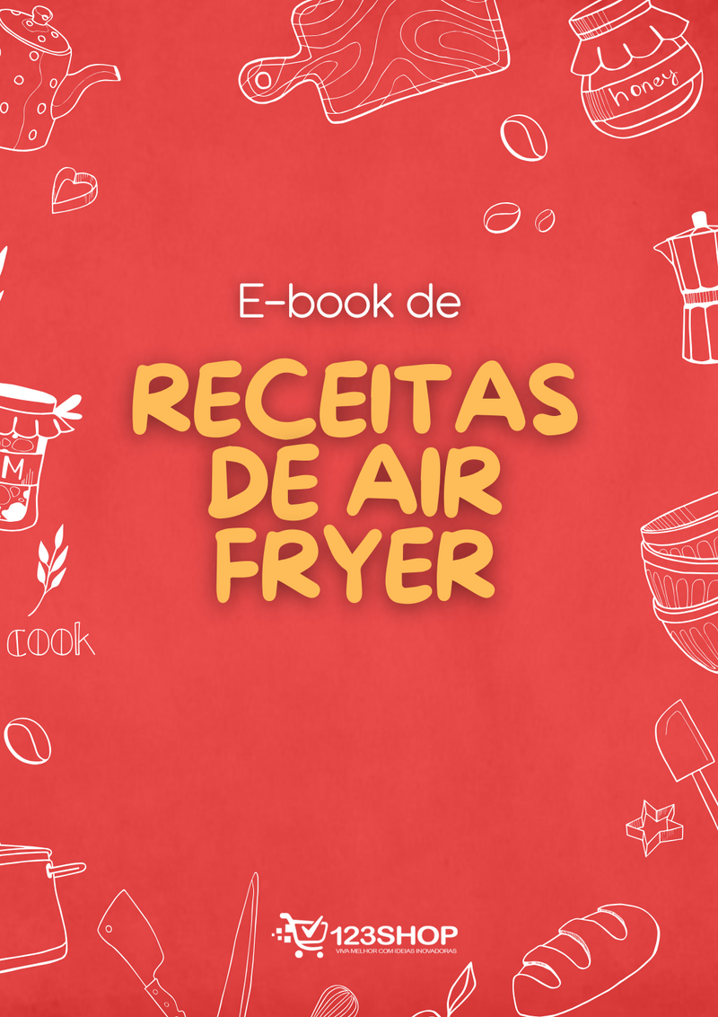 Ebook de Receitas De Air Fryer | loja123shop