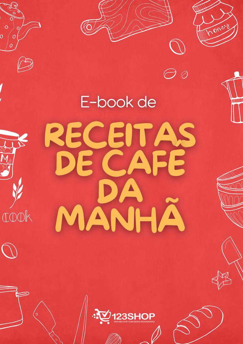 Ebook de Receitas De Café Da Manhã | loja123shop