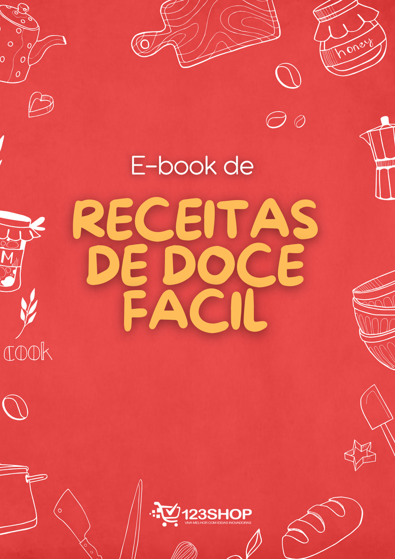 Ebook de Receitas De Doce Facil | loja123shop