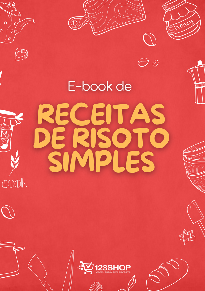 Ebook de Receitas De Risoto Simples | loja123shop