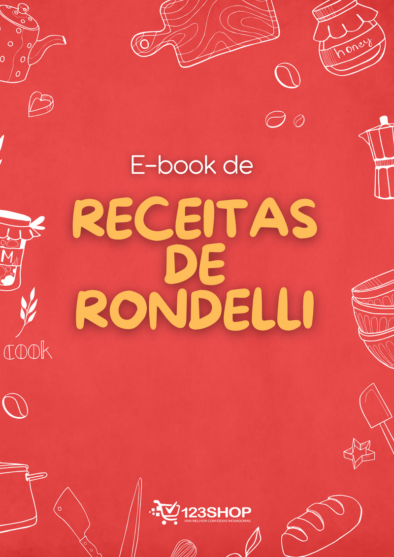 Ebook de Receitas De Rondelli | loja123shop