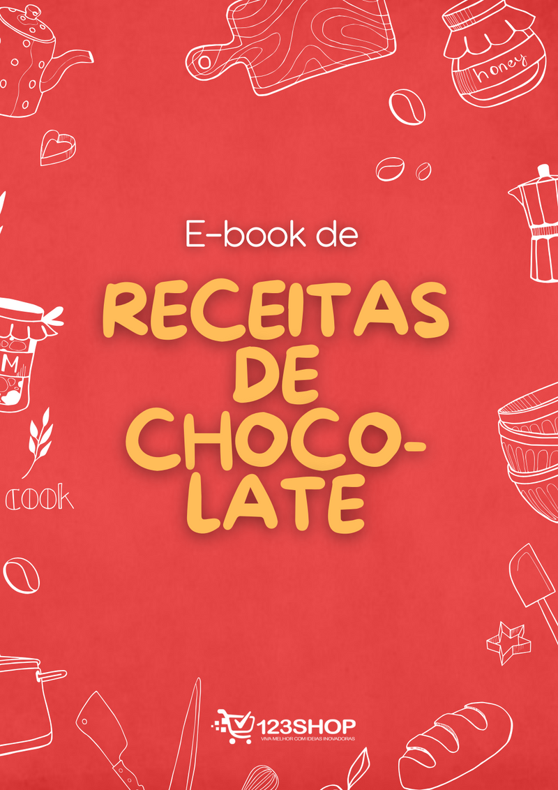 Ebook de Receitas De Chocolate | loja123shop