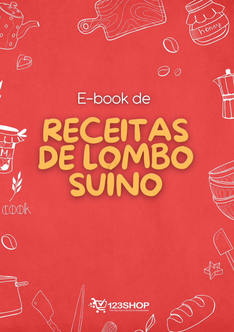 Ebook de Receitas De Lombo Suíno | loja123shop