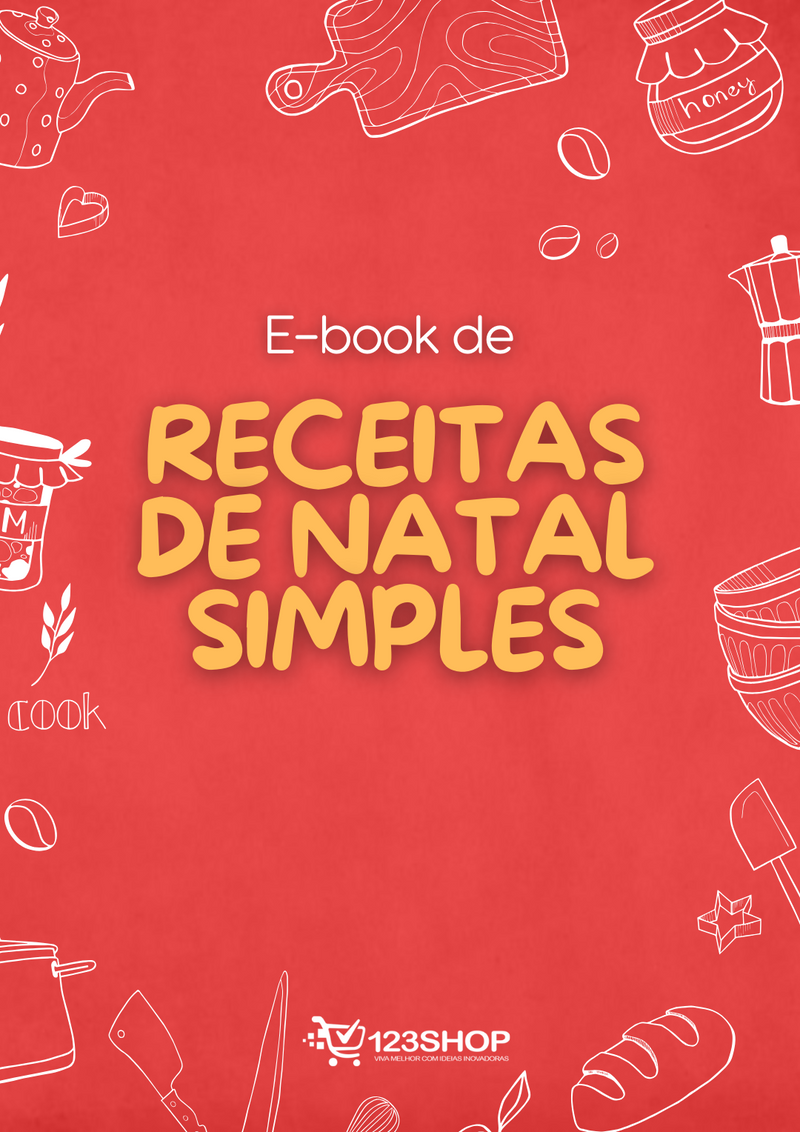 Ebook de Receitas De Natal Simples | loja123shop