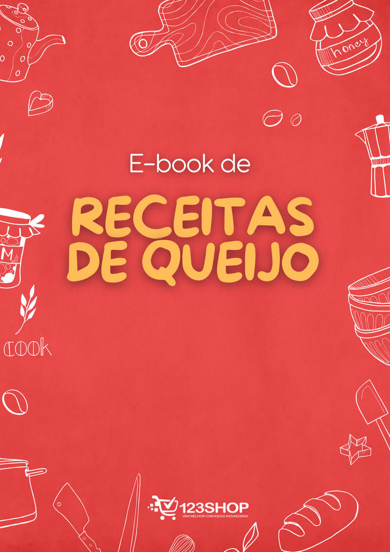 Ebook de Receitas De Queijo | loja123shop