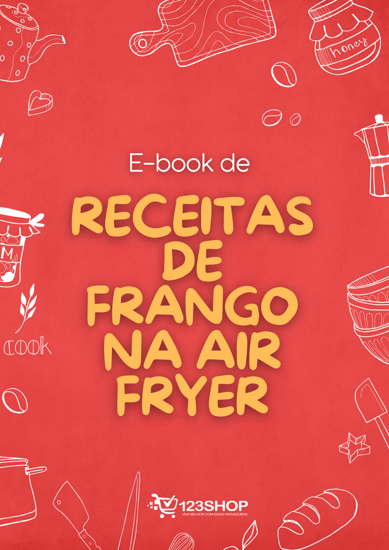 Ebook de Receitas De Frango Na Air Fryer | loja123shop