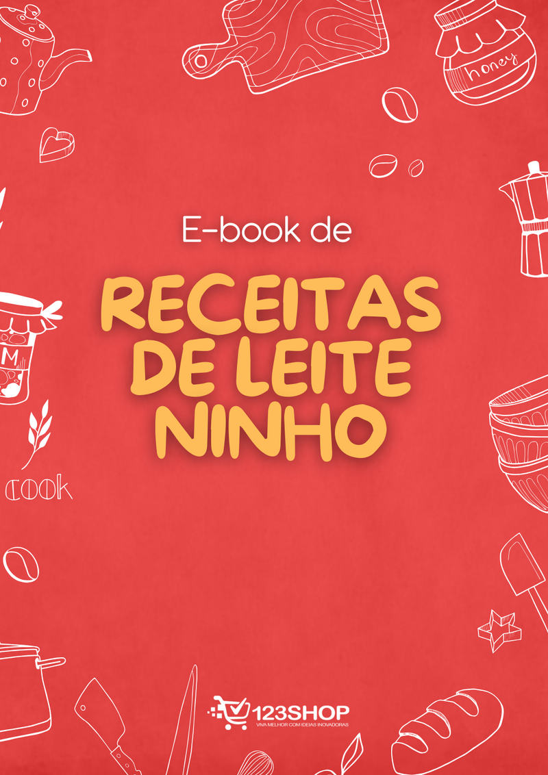 Ebook de Receitas De Leite Ninho | loja123shop