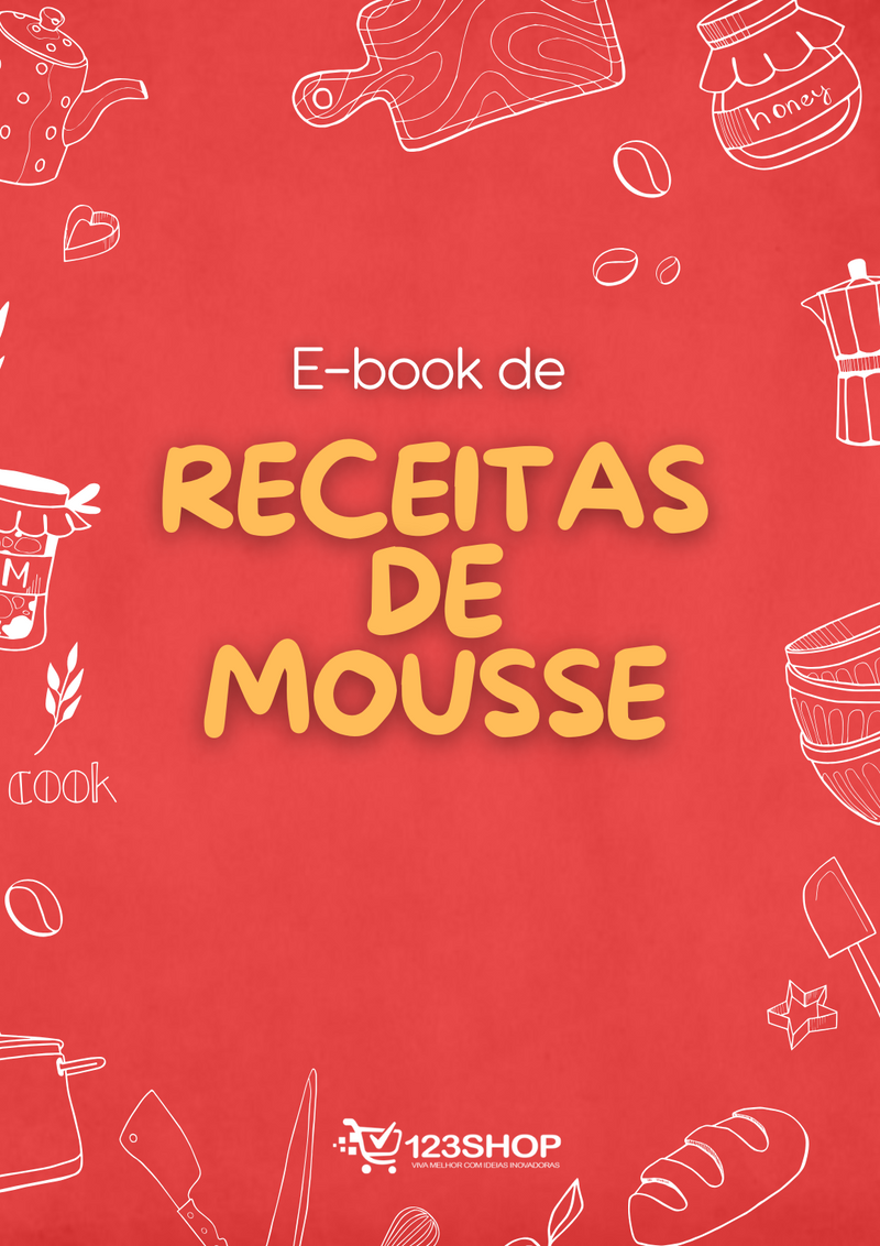 Ebook de Receitas De Mousse | loja123shop