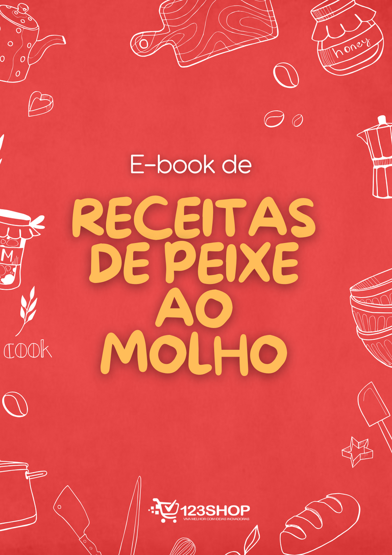 Ebook de Receitas De Peixe Ao Molho | loja123shop