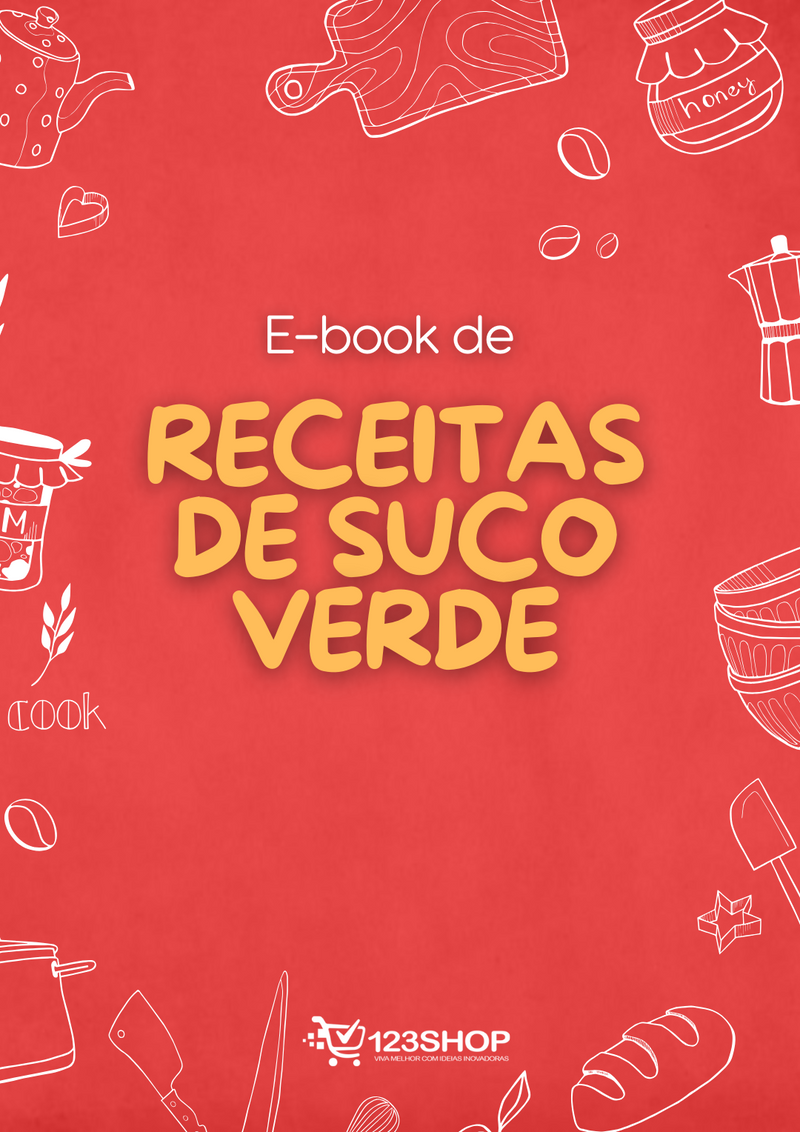 Ebook de Receitas De Suco Verde | loja123shop