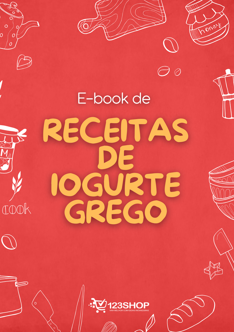 Ebook de Receitas De Iogurte Grego | loja123shop