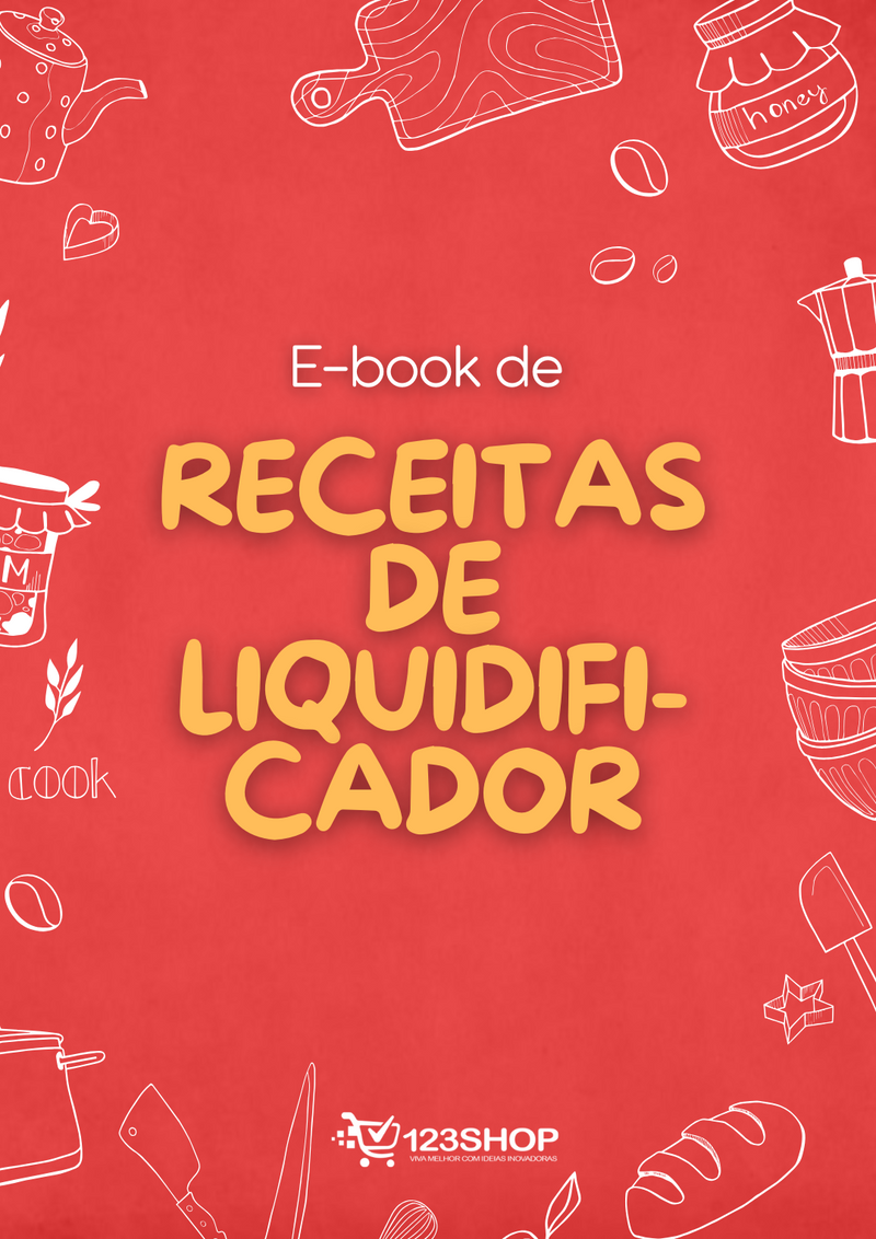 Ebook de Receitas De Liquidificador | loja123shop