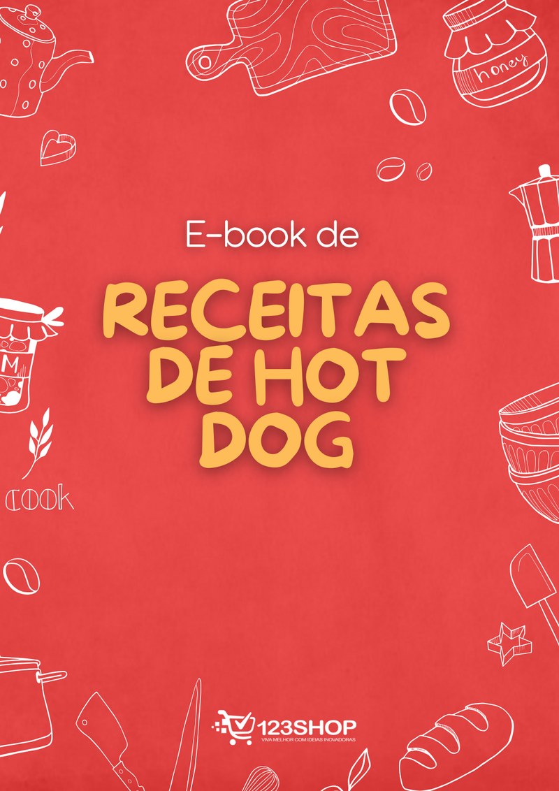 Ebook de Receitas De Hot Dog | loja123shop