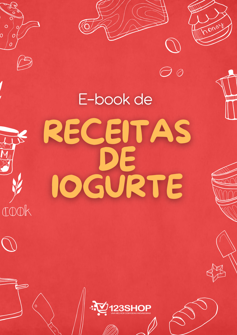 Ebook de Receitas De Iogurte | loja123shop