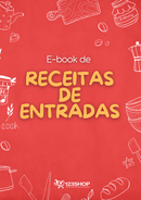 Ebook de Receitas De Entradas | loja123shop