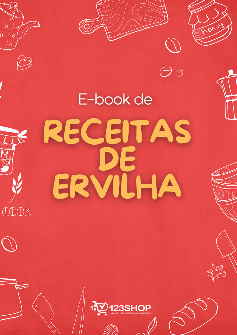 Ebook de Receitas De Ervilha | loja123shop