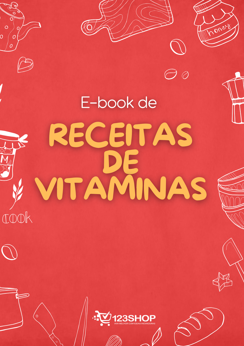 Ebook de Receitas De Vitaminas | loja123shop