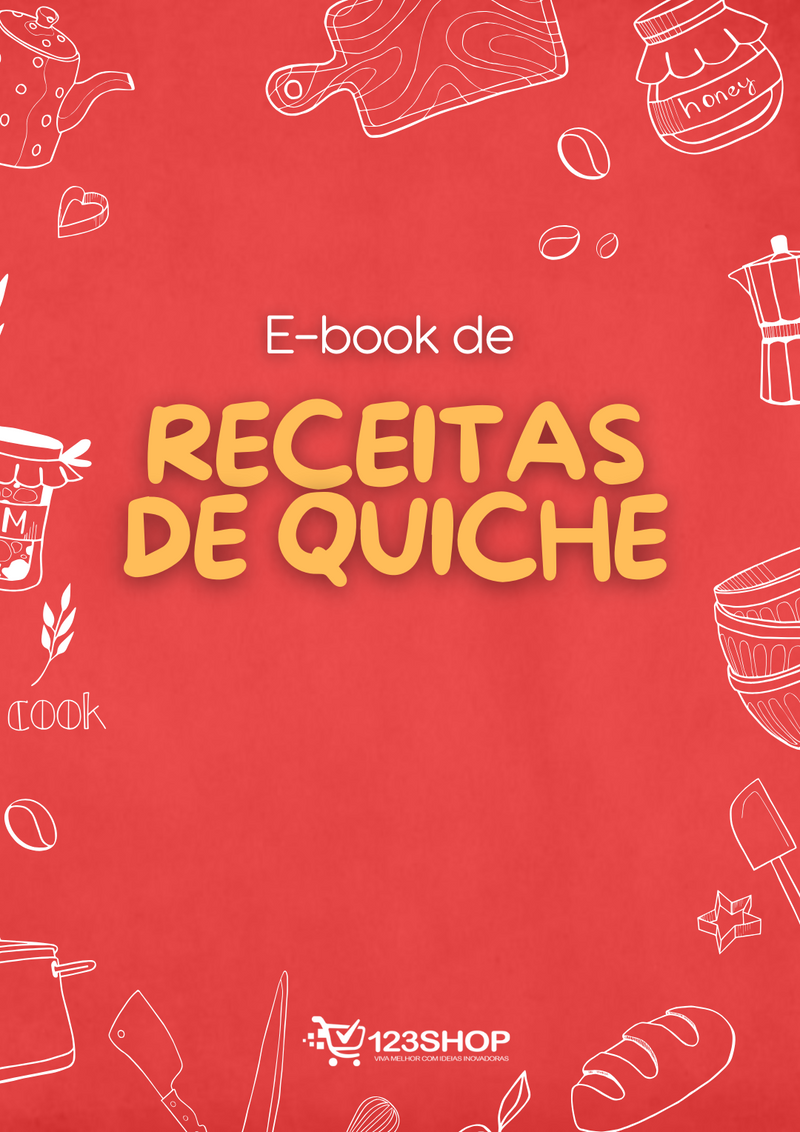 Ebook de Receitas De Quiche | loja123shop