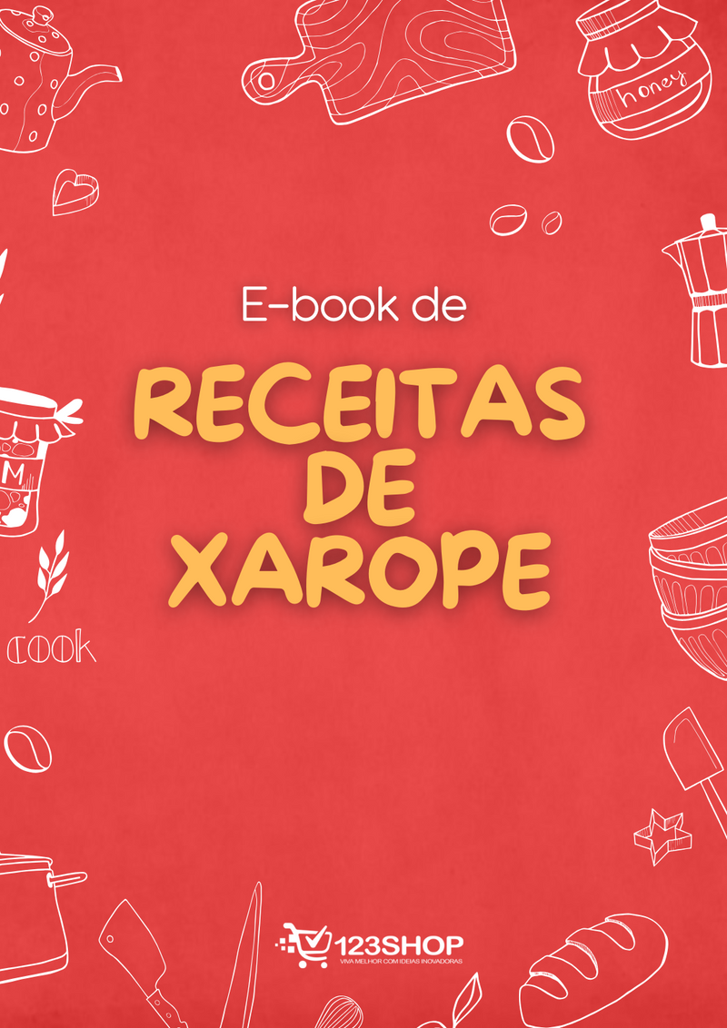 Ebook de Receitas De Xarope | loja123shop