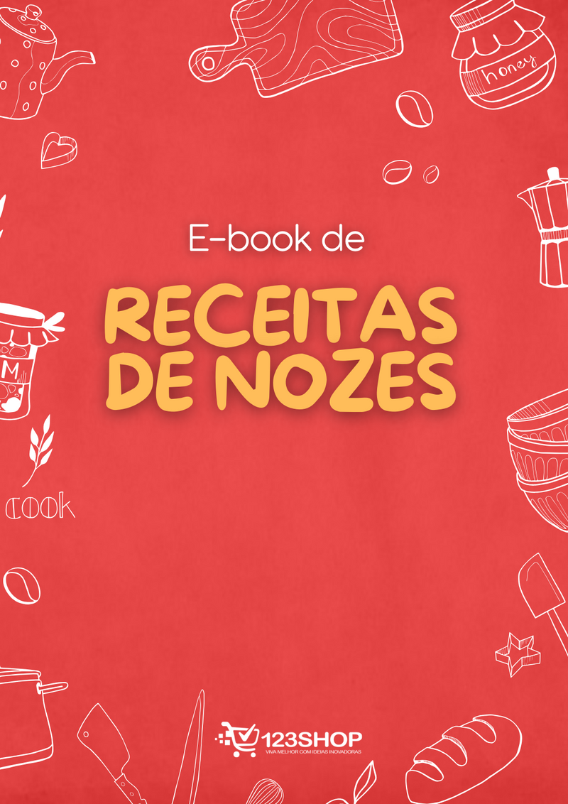 Ebook de Receitas De Nozes | loja123shop