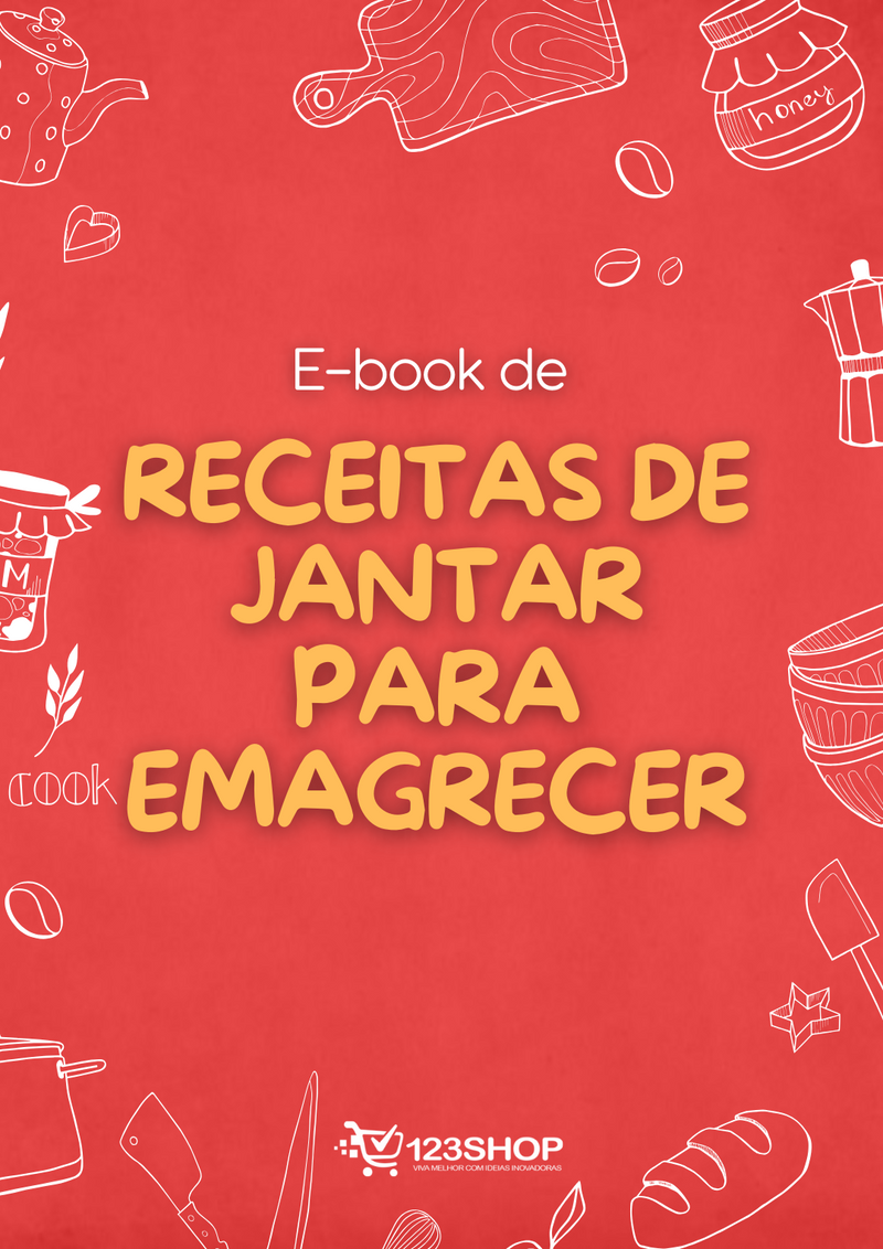 Ebook de Receitas De Jantar Para Emagrecer | loja123shop