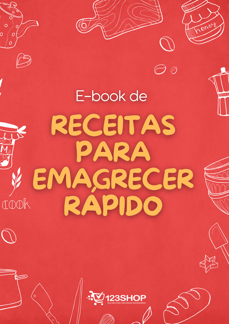 Ebook de Receitas Para Emagrecer Rápido | loja123shop