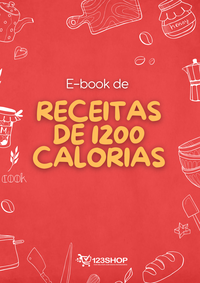 Ebook de Receitas De 1200 Calorias | loja123shop