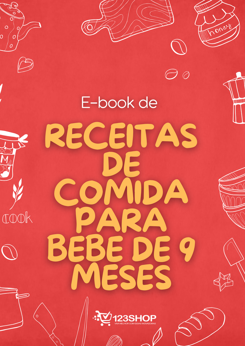 Ebook de Receitas De Comida Para Bebe De 9 Meses | loja123shop