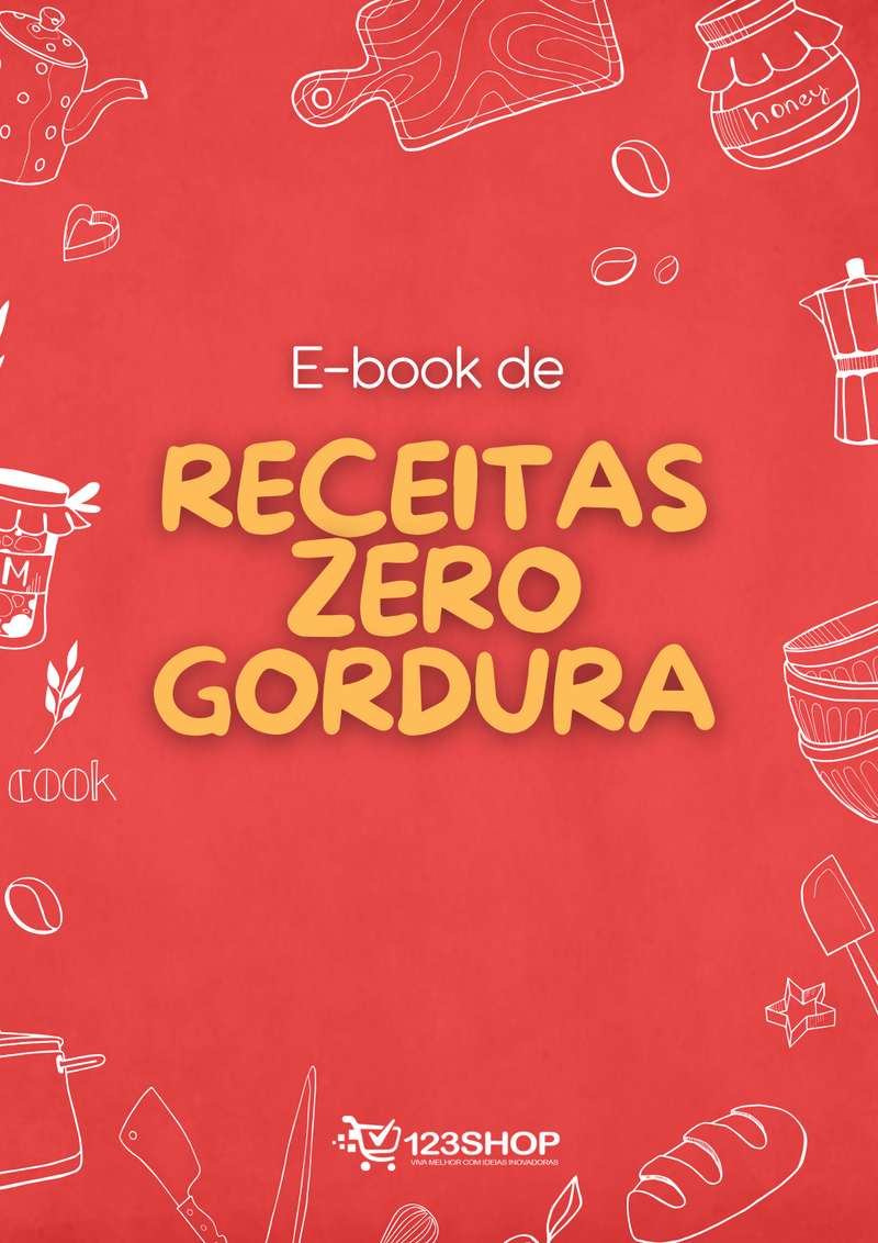 Ebook de Receitas Zero Gordura | loja123shop