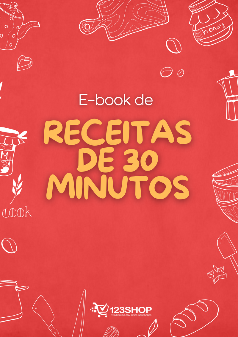 Ebook de Receitas De 30 Minutos | loja123shop