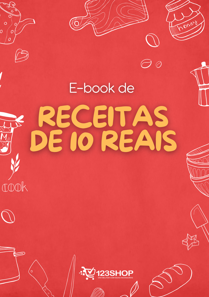 Ebook de Receitas De 10 Reais | loja123shop