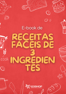 Ebook de Receitas Faceis De 3 Ingredientes | loja123shop
