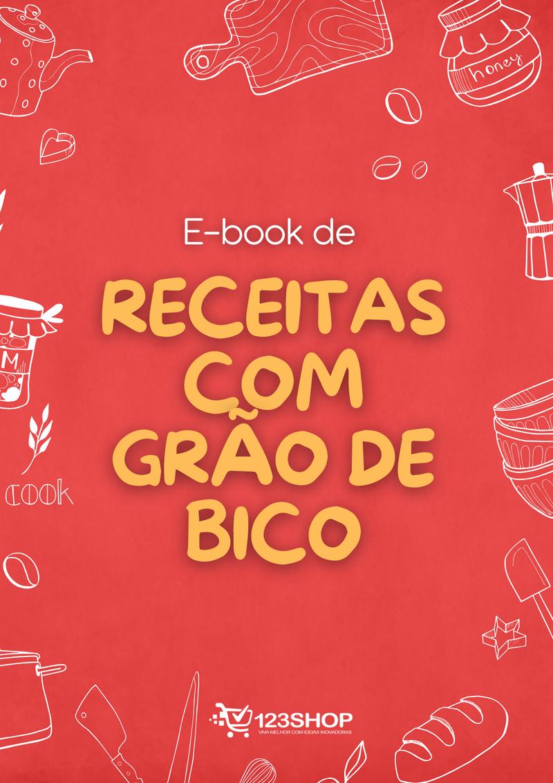 Ebook de Receitas Com Grão De Bico | loja123shop