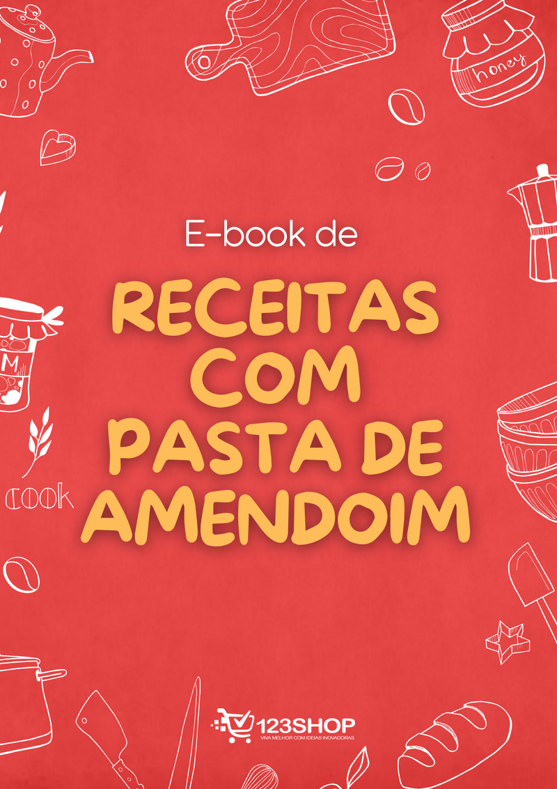 Ebook de Receitas Com Pasta De Amendoim | loja123shop