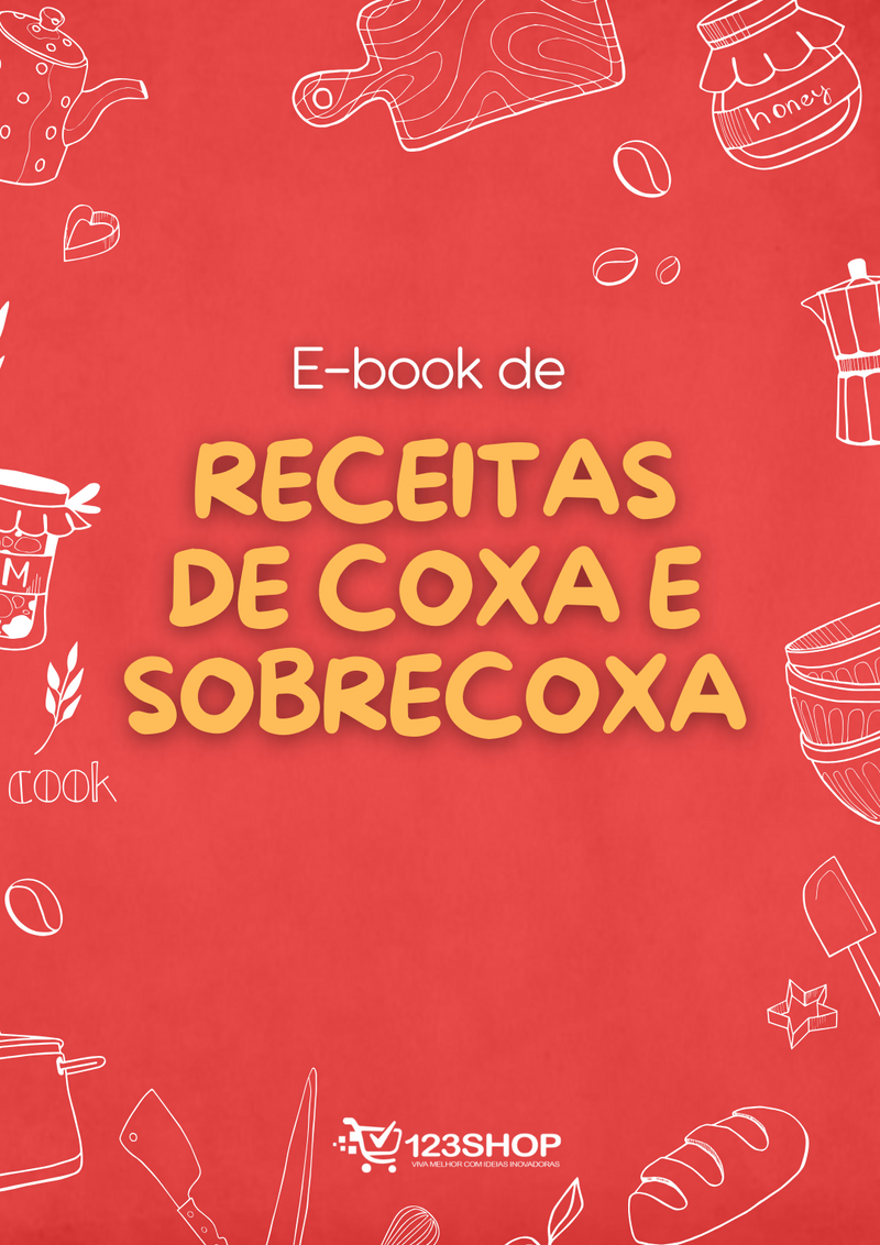 Ebook de Receitas De Coxa E Sobrecoxa | loja123shop