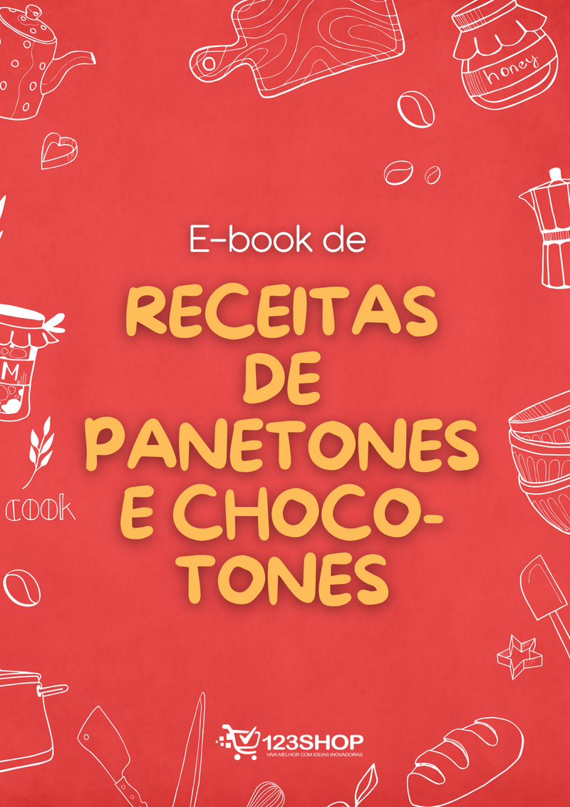 Ebook de Receitas De Panetones E Chocotones | loja123shop