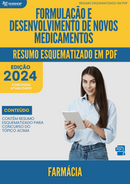 Resumo Esquematizado de Farmácia Sobre Formulação E Desenvolvimento De Novos Medicamentos para Concursos | loja123shop