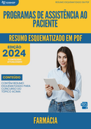 Resumo Esquematizado de Farmácia Sobre Programas De Assistência Ao Paciente para Concursos | loja123shop