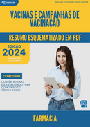 Resumo Esquematizado de Farmácia Sobre Vacinas E Campanhas De Vacinação para Concursos | loja123shop