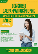 Apostila Teórica para Concurso DAEPA Patrocínio MG 2024 Técnico em Laboratório - Com Caderno de Questões | loja123shop