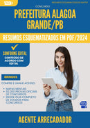 Resumos Esquematizados para Concurso Agente Arrecadador da Prefeitura Alagoa Grande Pb 2025 - Conteúdo de Acordo com Edital