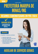 Resumos Esquematizados para Concurso Auxiliar De Servicos Gerais da Prefeitura Maripa De Minas Mg 2025 - Conteúdo de Acordo com Edital