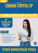 Resumos Esquematizados para Concurso Tecnico Administracao Tecnica Camara da Prefeitura Itupeva Sp 2025 - Conteúdo de Acordo com Edital